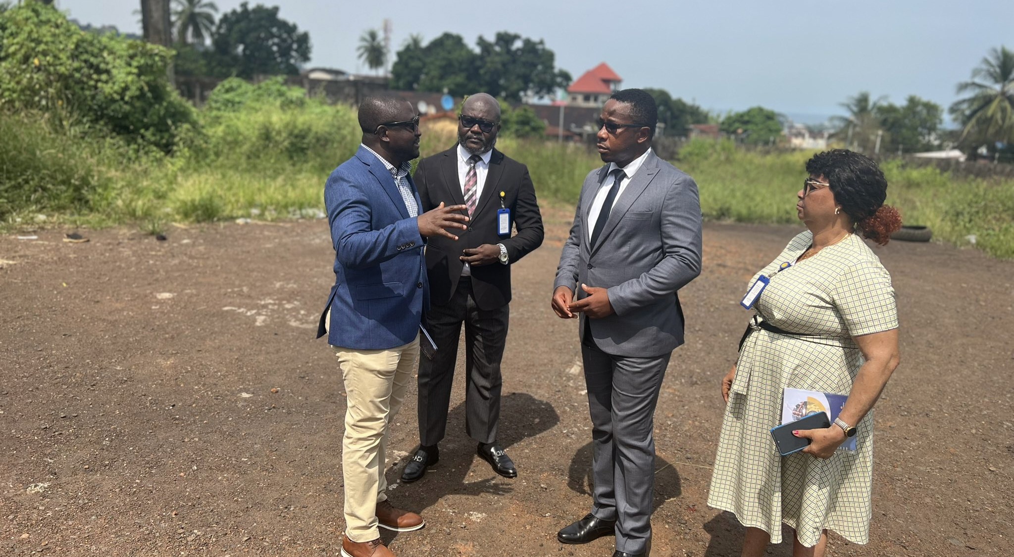 Deputy Minister of Justice Visits Proposed Site For Sierra Leone Law School