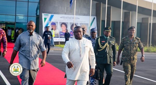 President Bio Departs For Guinea-Bissau’s 50th Independence And Armed Forces Day Commemoration