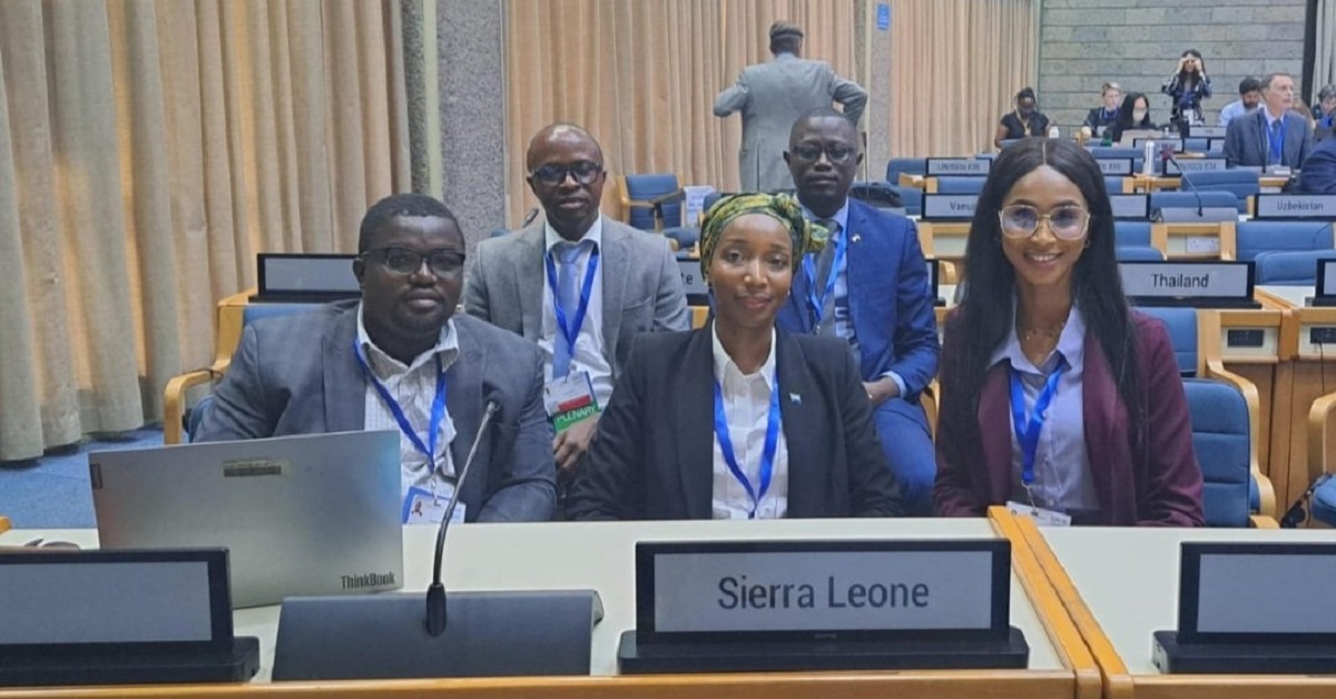 Sierra Leone Participates in The Negotiation of a Global Treaty to End Plastic Pollution