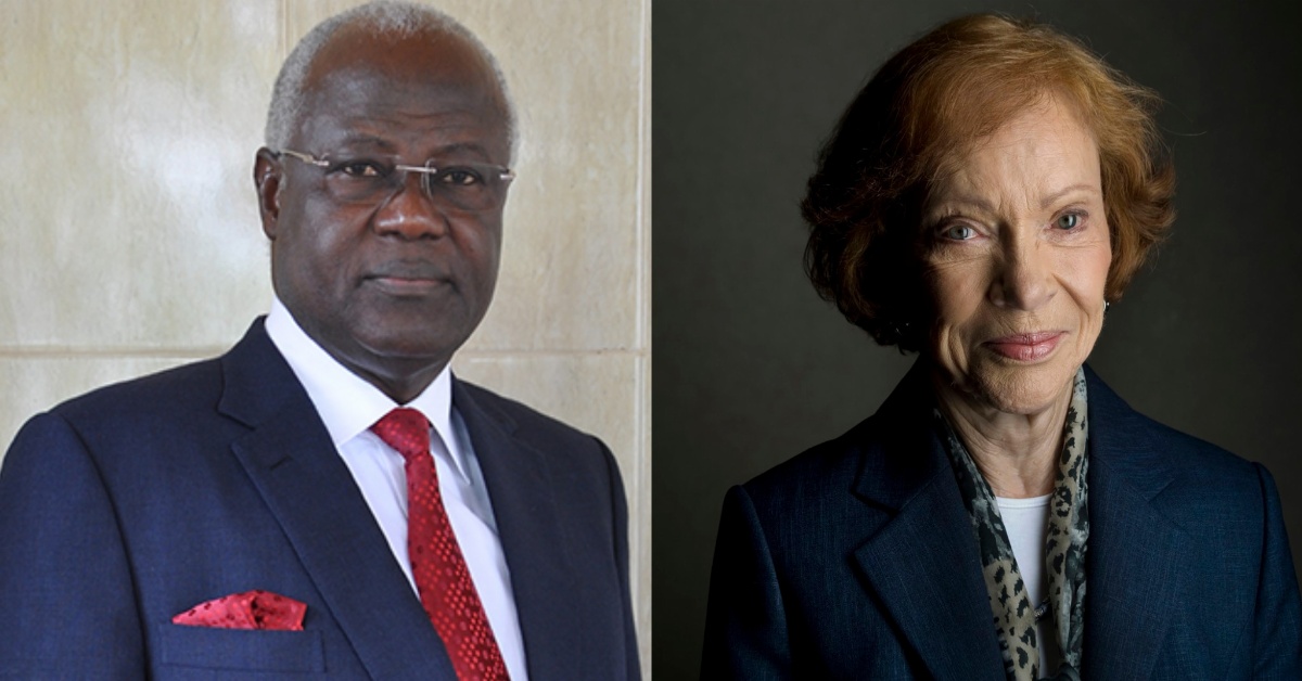 Former President Koroma Mourns The Passing of Former U.S. First Lady Rosalyn Carter