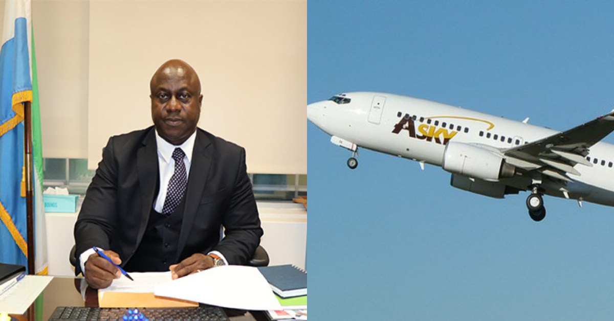 Sierra Leone’s Transportation Minister Applauds ASKY Airlines for Launching New Route Operations
