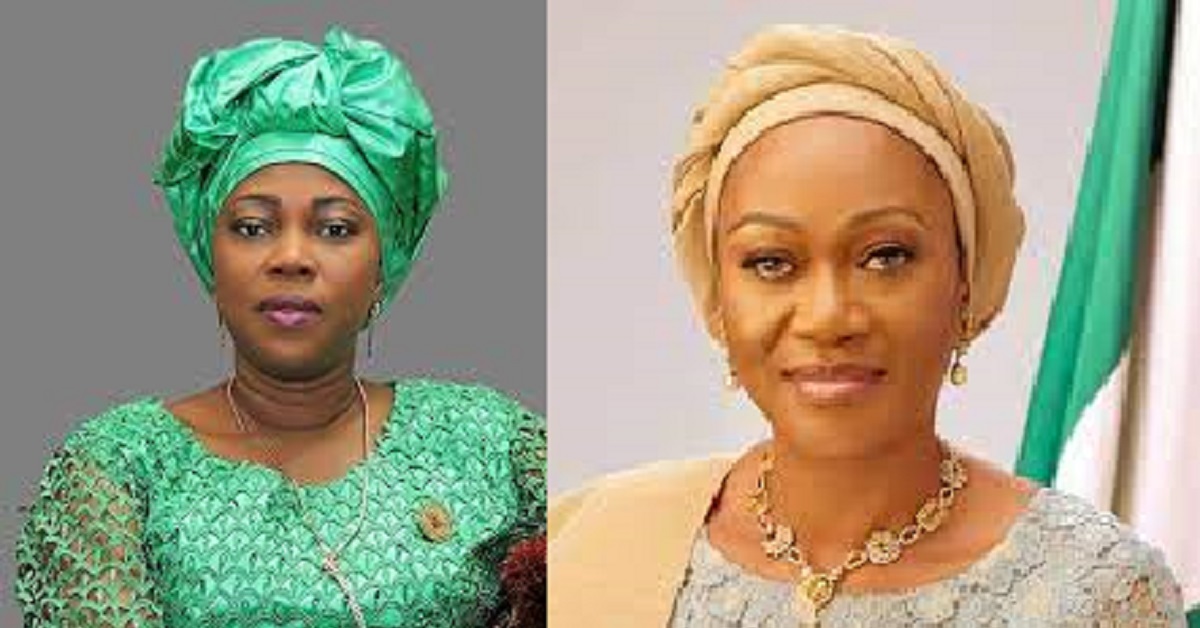 First Lady Fatima Bio Welcomes First Lady of Nigeria to Sierra Leone