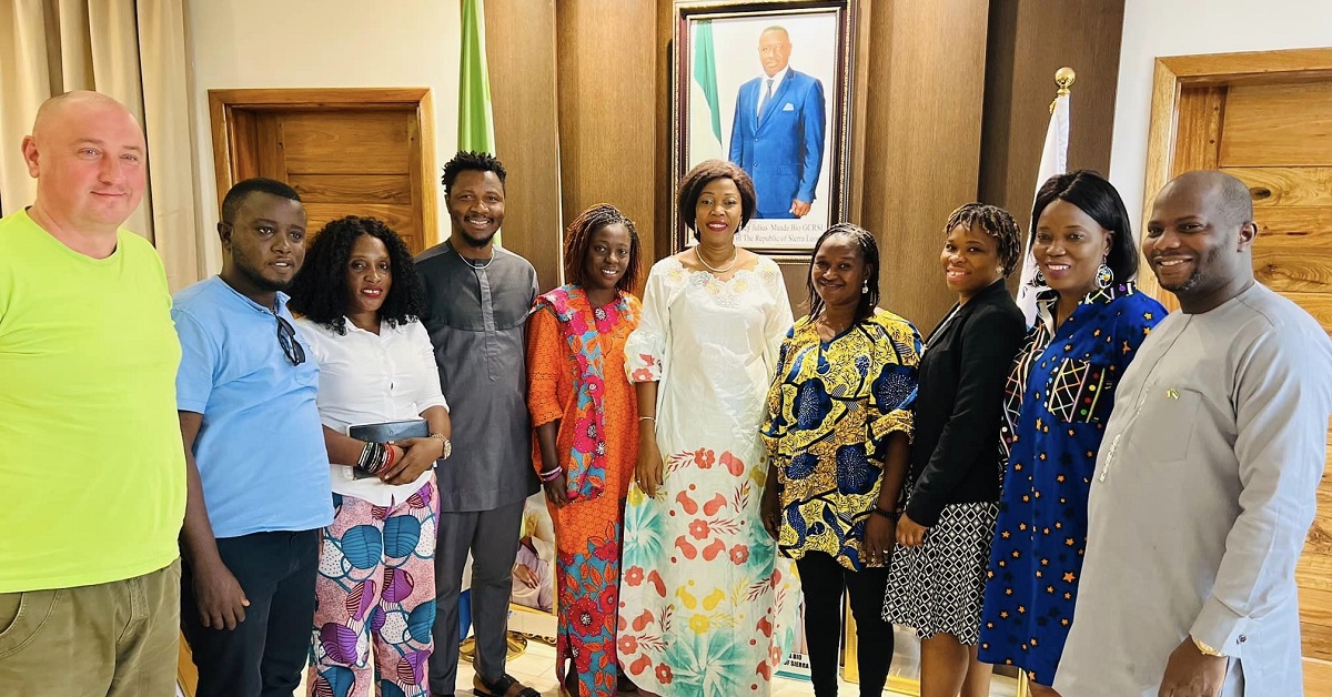 First Lady Fatima Bio Meets With Partners Ahead of The UN World Day