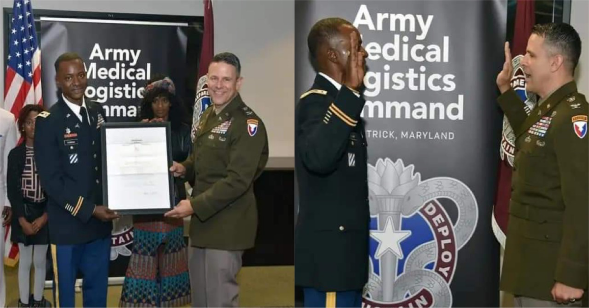 Sierra Leone’s Ibrahim S. Kabbah Ascends to Lieutenant Colonel Rank in The U.S. Army