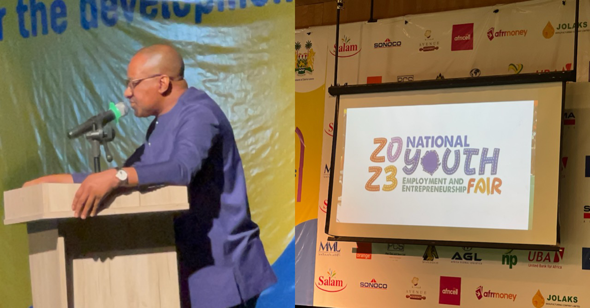 VP Juldeh Jalloh Advocates Social Intelligence at National Employment Entrepreneurship Fair 2023