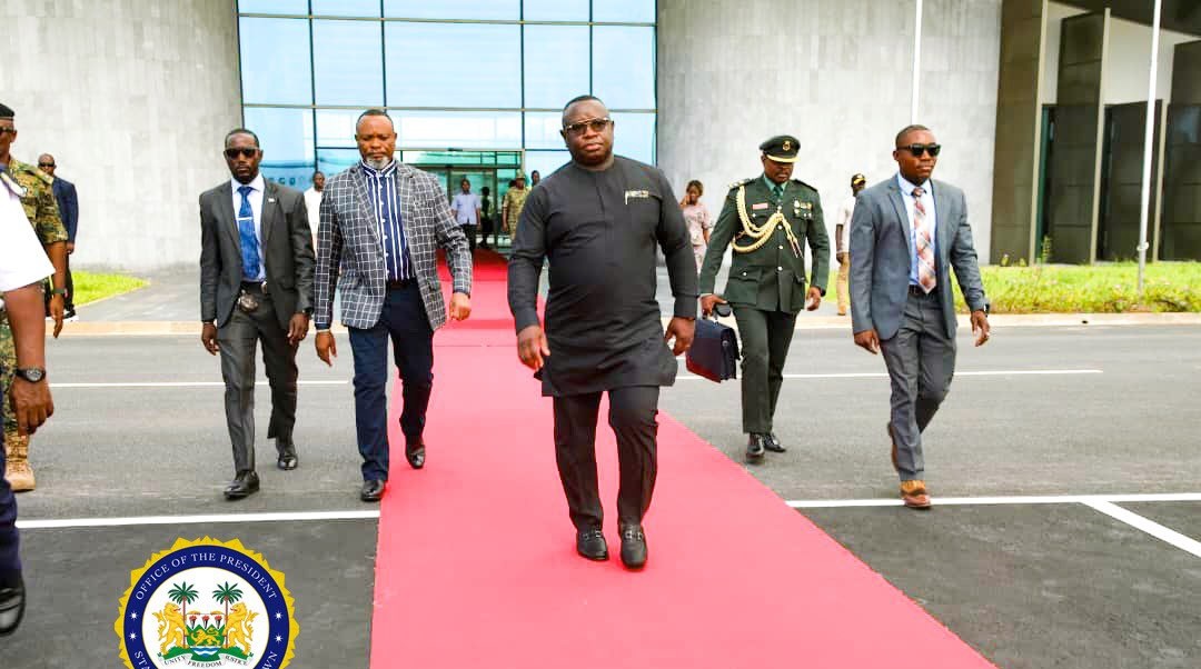 President Bio Departs Sierra Leone For AU C-10 Summit in Equatorial Guinea