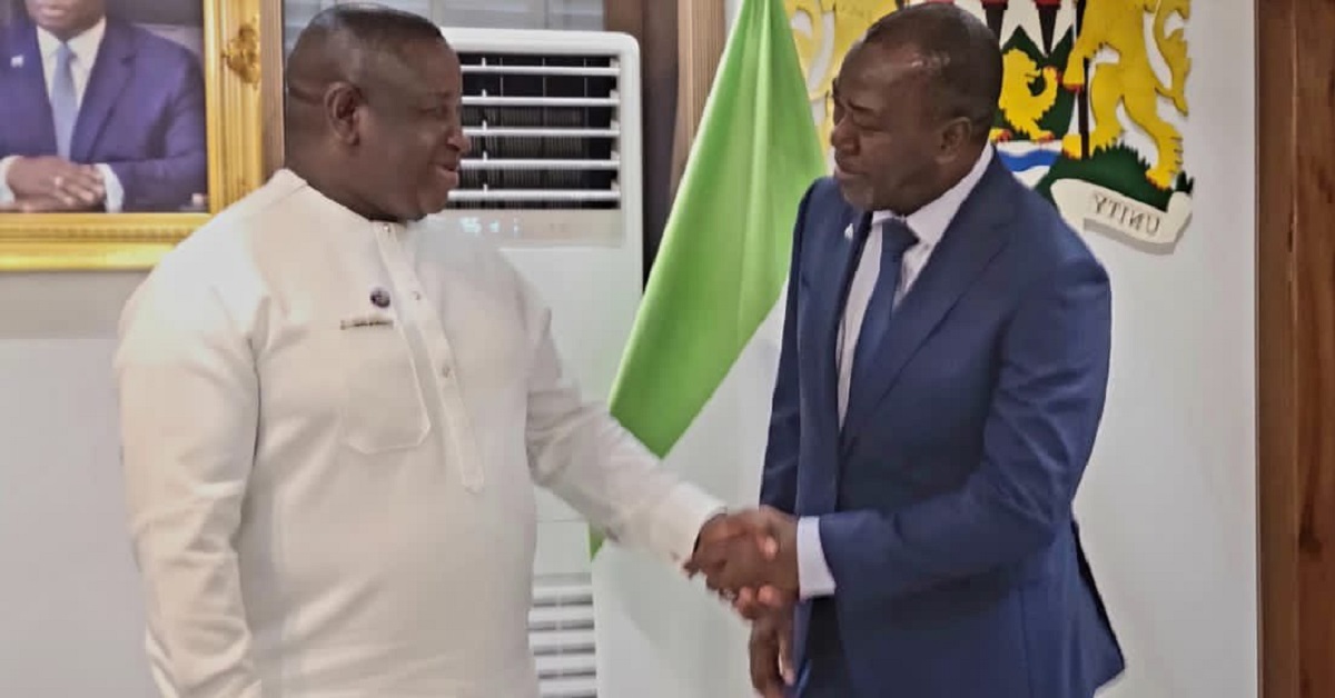 UN Resident Coordinator Babatunde Ahonsi Bids Farewell to President Bio and Sierra Leone