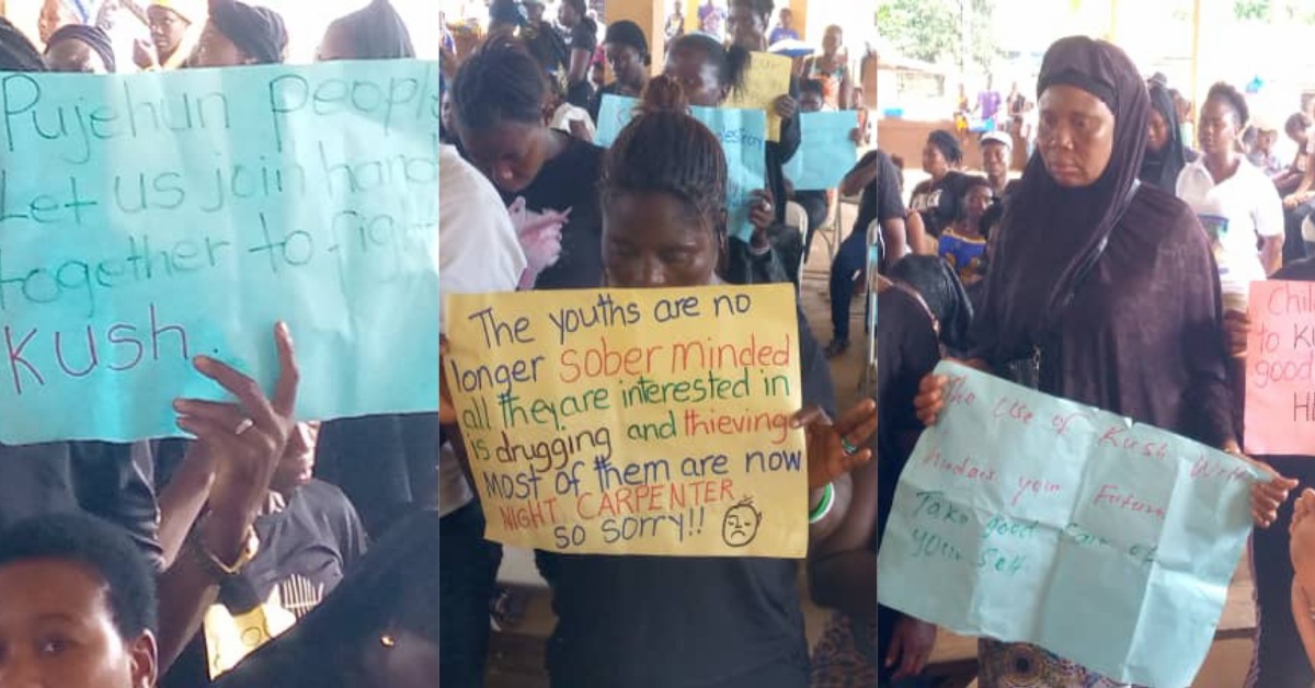 Pujehun District Women Launches “Operation No More Kush” Campaign