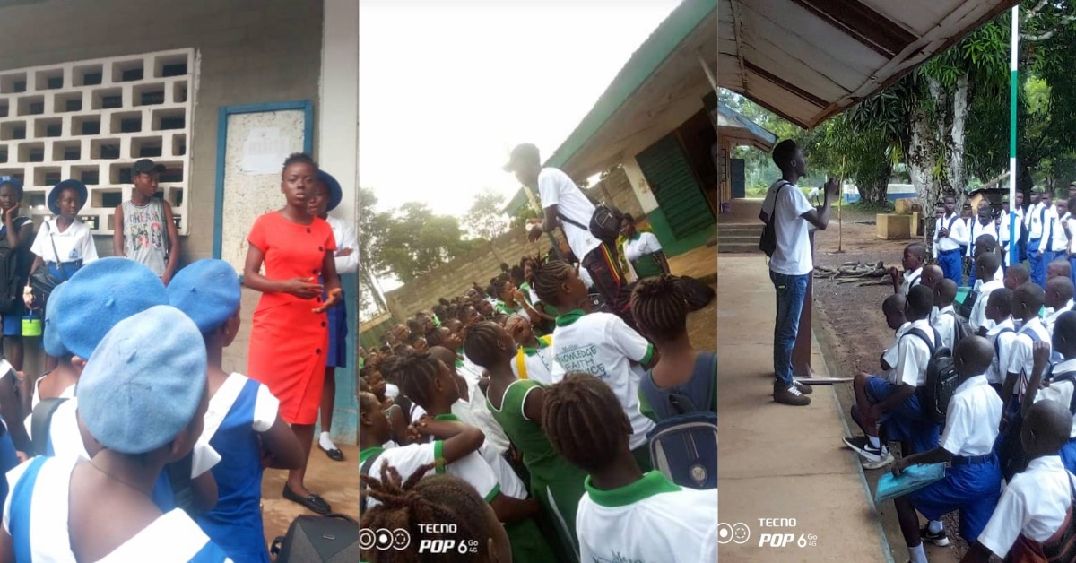 Students Listenership Forum Engages School Pupils on Drug Abuse in Pujehun District