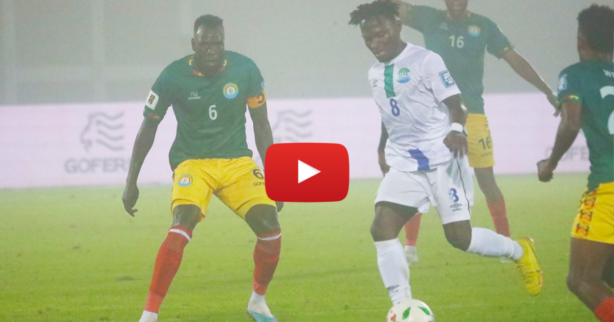 Ethiopia (0) Vs (0) Sierra Leone | FIFA World Cup 2026 Qualifiers – Full Time