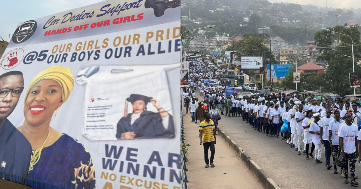 Thousands Unite in Freetown to Mark 5th Anniversary of ‘Hands Off Our Girls’