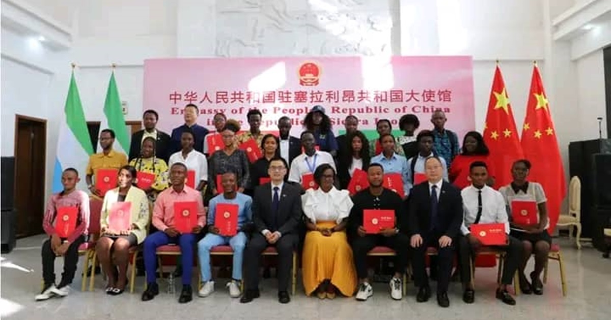 Chinese Embassy Awards Sierra Leonean Students With Ambassador Scholarship