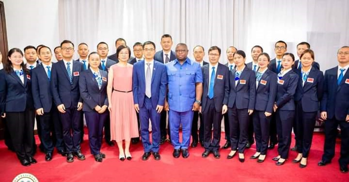 Marking 50th Anniversary, President Bio Receives Chinese Medical Team Delegation