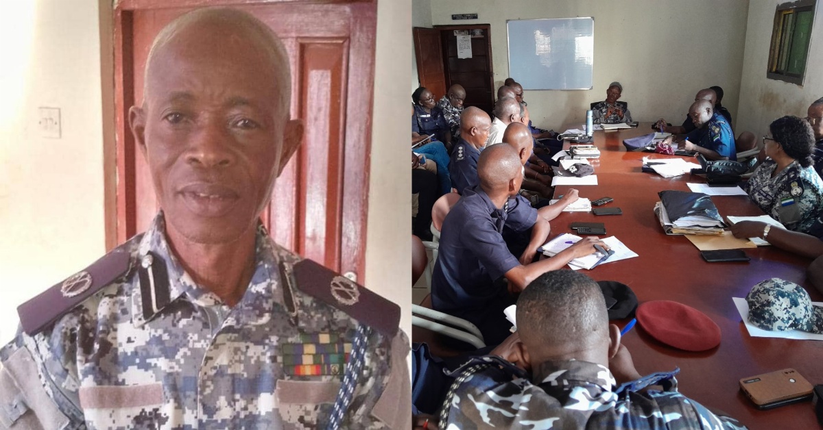 New Freetown-East Police Commander Conducts Familiarization Meeting
