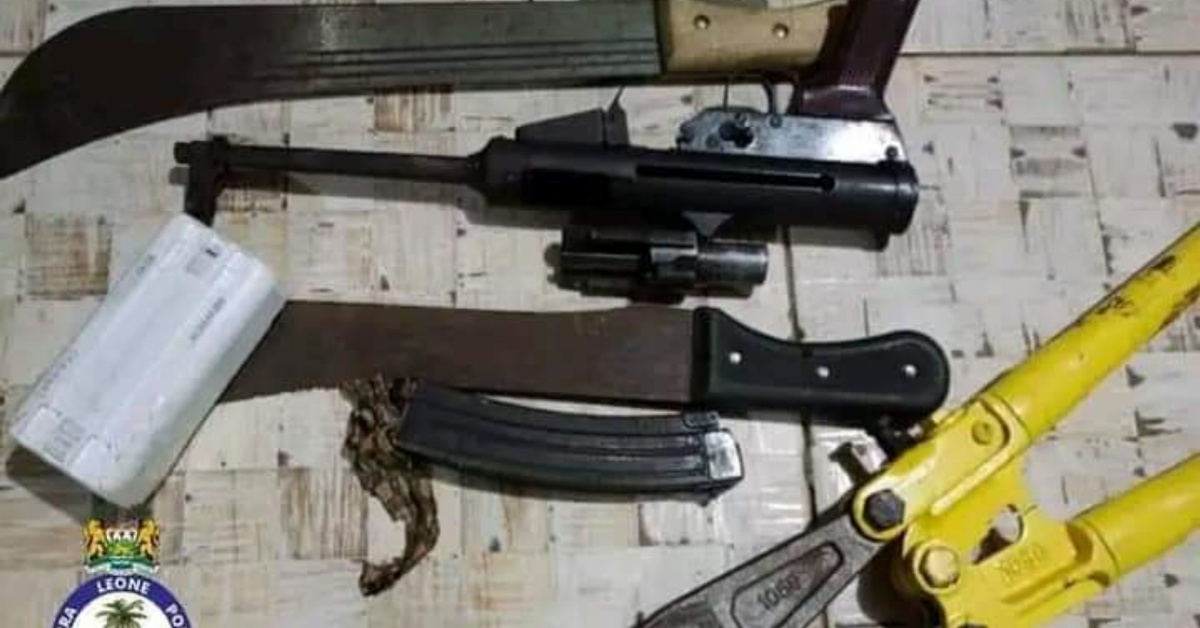 Police Arrests Alleged Armed Robbers With Gun And Other Harmful Items