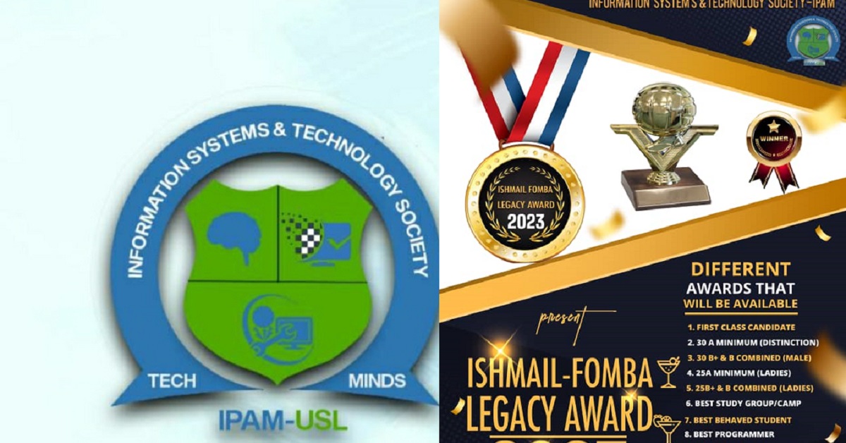 The Ishmail Fomba Legacy Award And Recognition Introduced at IPAM University