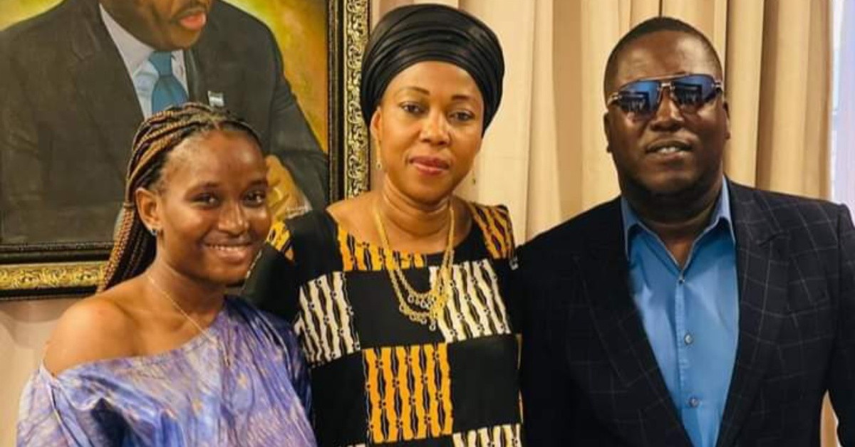 Kao Denero And Wife Visits First Lady Fatima Bio