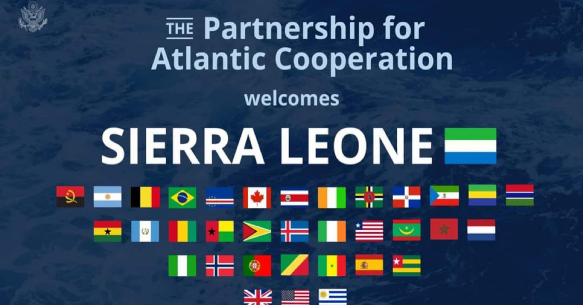 Sierra Leone Joins 32 Other Countries in Partnership For Atlantic Cooperation