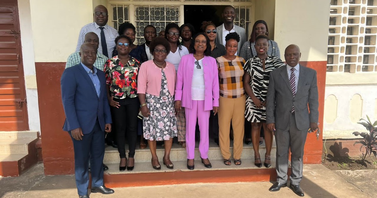 Newly Appointed Female Premier League Board Pays Visit to Sports Minister