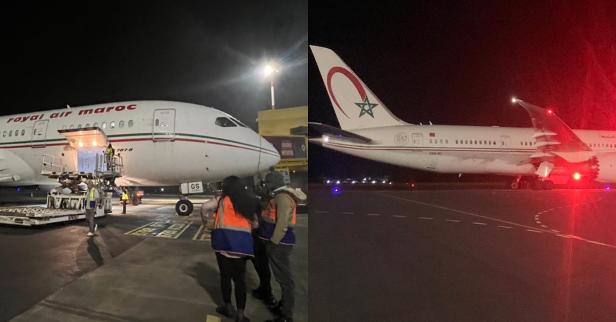 SLCAA Monitors Peak Period Operations at Freetown International Airport, Royal Air Maroc B787-800 Dreamliner Touches Down