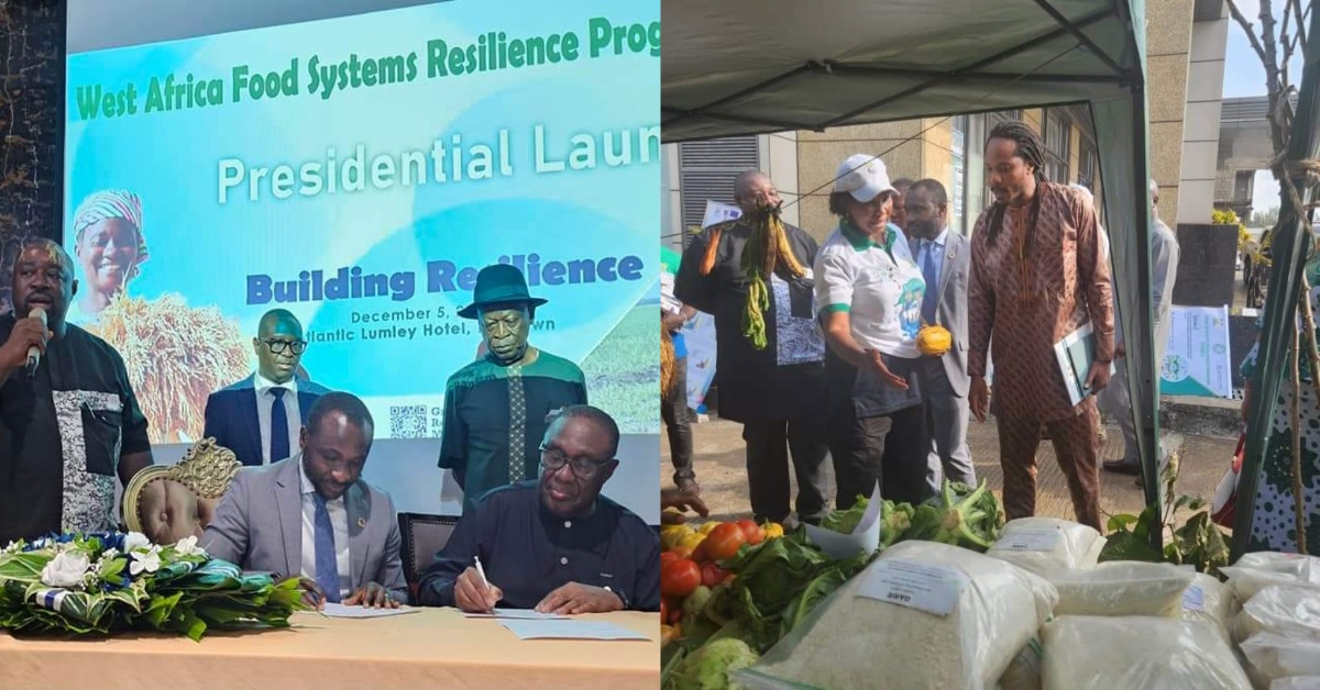 Sierra Leone Launches $135M Food Systems Resilience Program