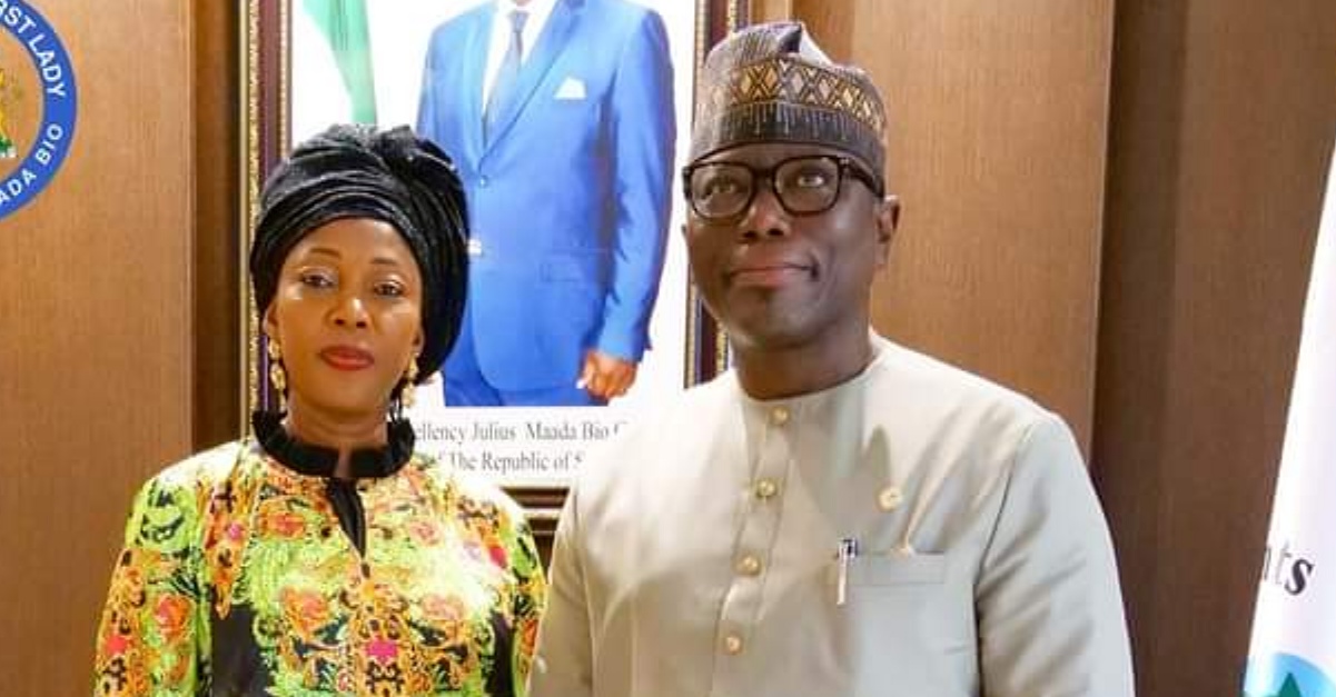 NaCSA Commissioner Teams up With First Lady Fatima Bio to Boost Feed Salone Initiative in Sierra Leone