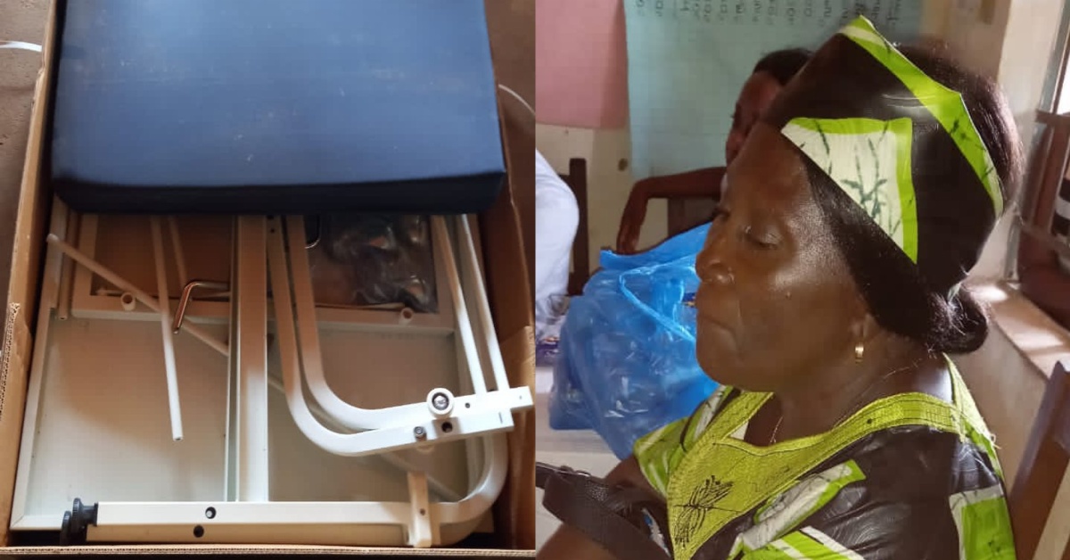 Female Ward Councillor Donates Modern Hospital Bed to Vaawahun Kayimba