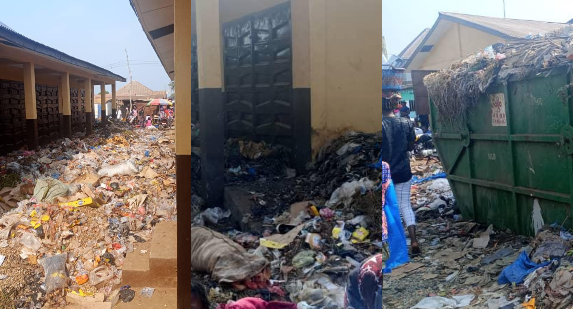 Newly Constructed Kambia District Council Stores Becomes Eyesore, Garbage Dumping Site