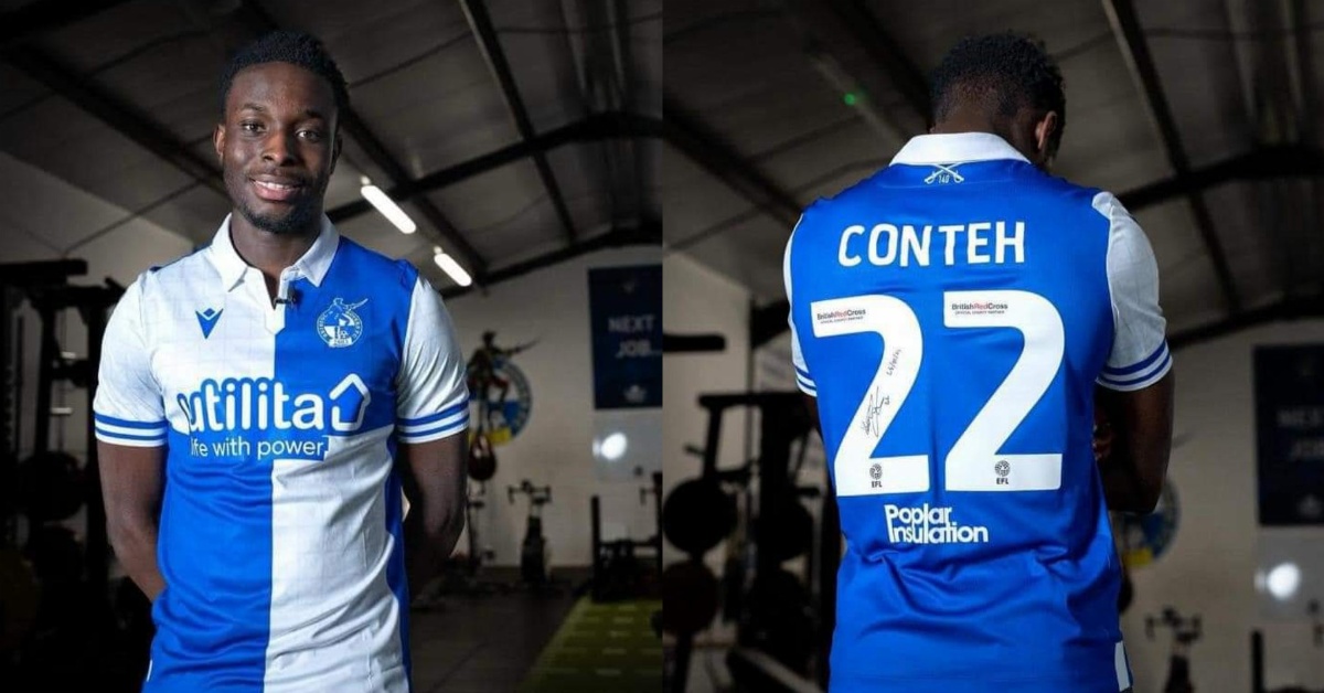 Sierra Leonean International Kamil Conteh Secures Club Record Move to Bristol Rovers