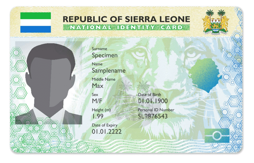 Sierra Leoneans Urged to Obtain Biometric ID Card For Security And Essential Services