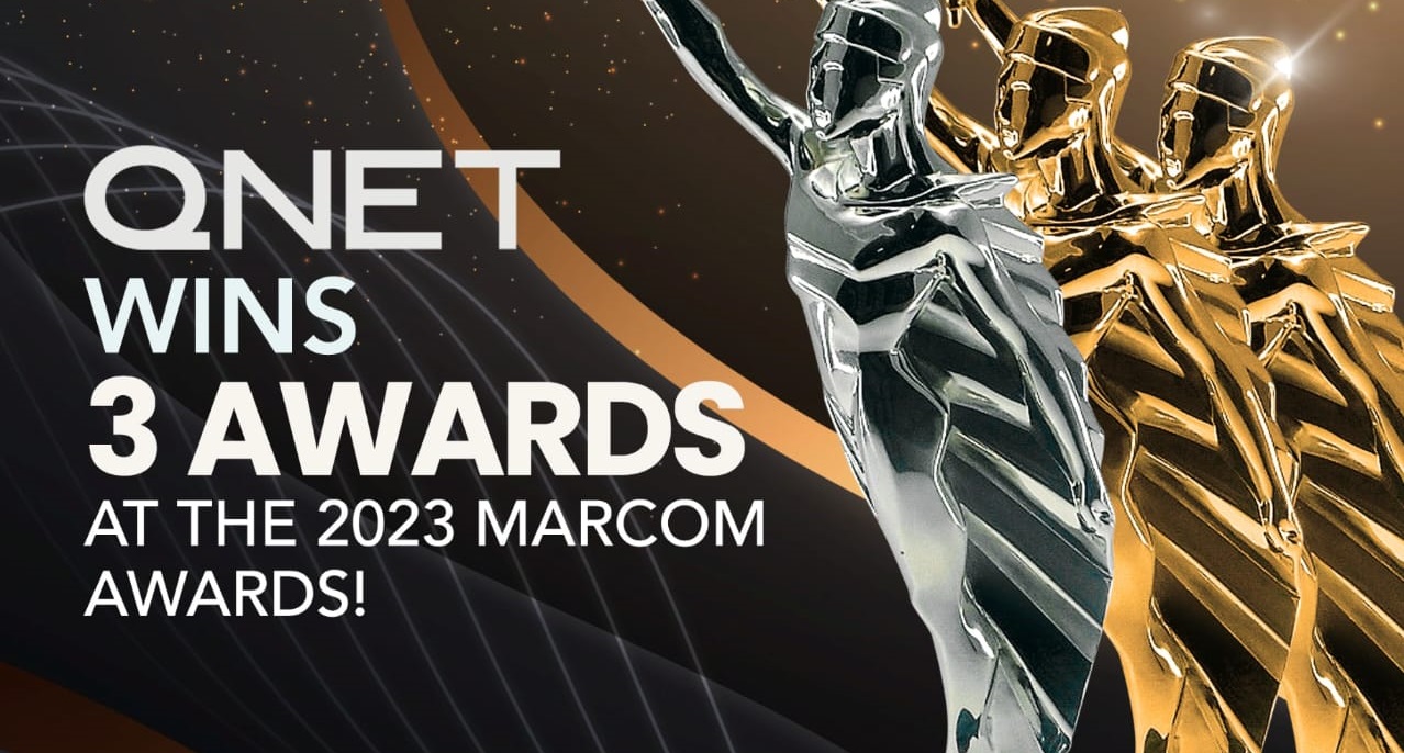 QNET Wins 3 Awards at 2023 Marcomm Awards