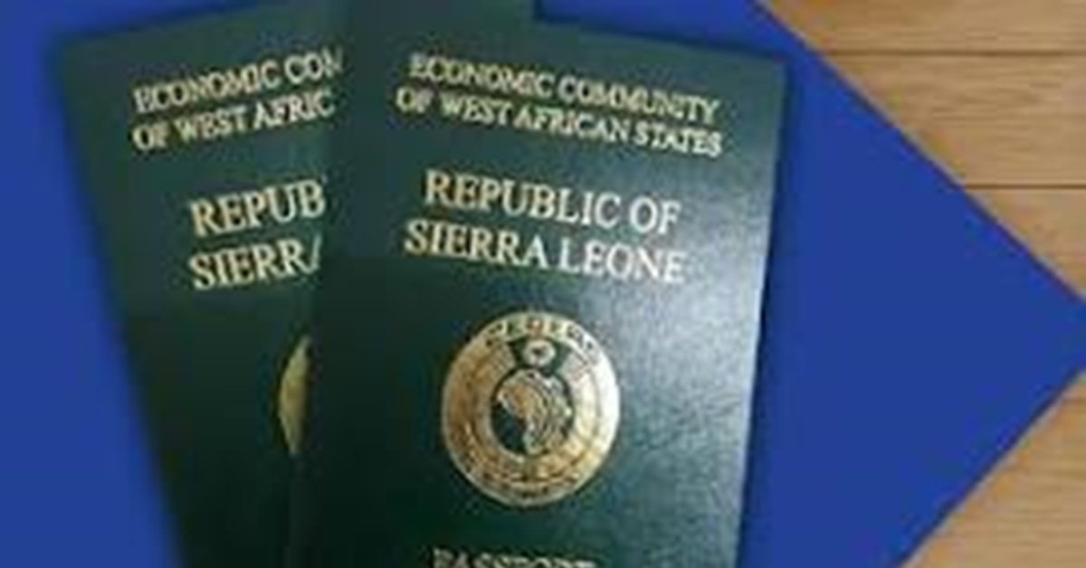 New Ranking Reveals Sierra Leone’s Passport Position in Africa
