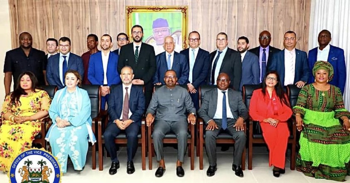 VP Juldeh Jalloh Holds Talks with Moroccan Investors and State Officials