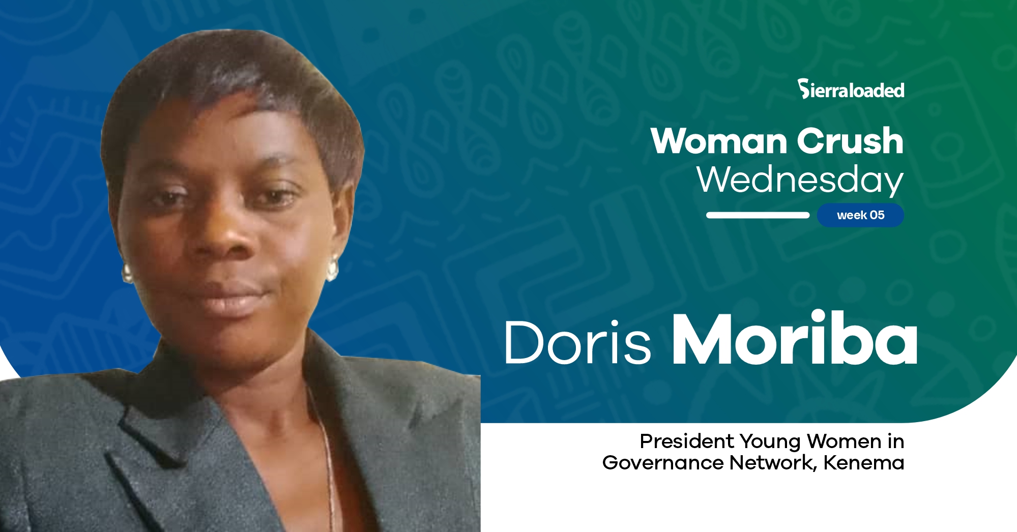 Meet Doris Moriba, Sierraloaded Woman Crush Wednesday