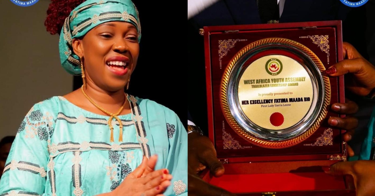 First Lady Fatima Bio Honored For Championing Women And Girls in Africa