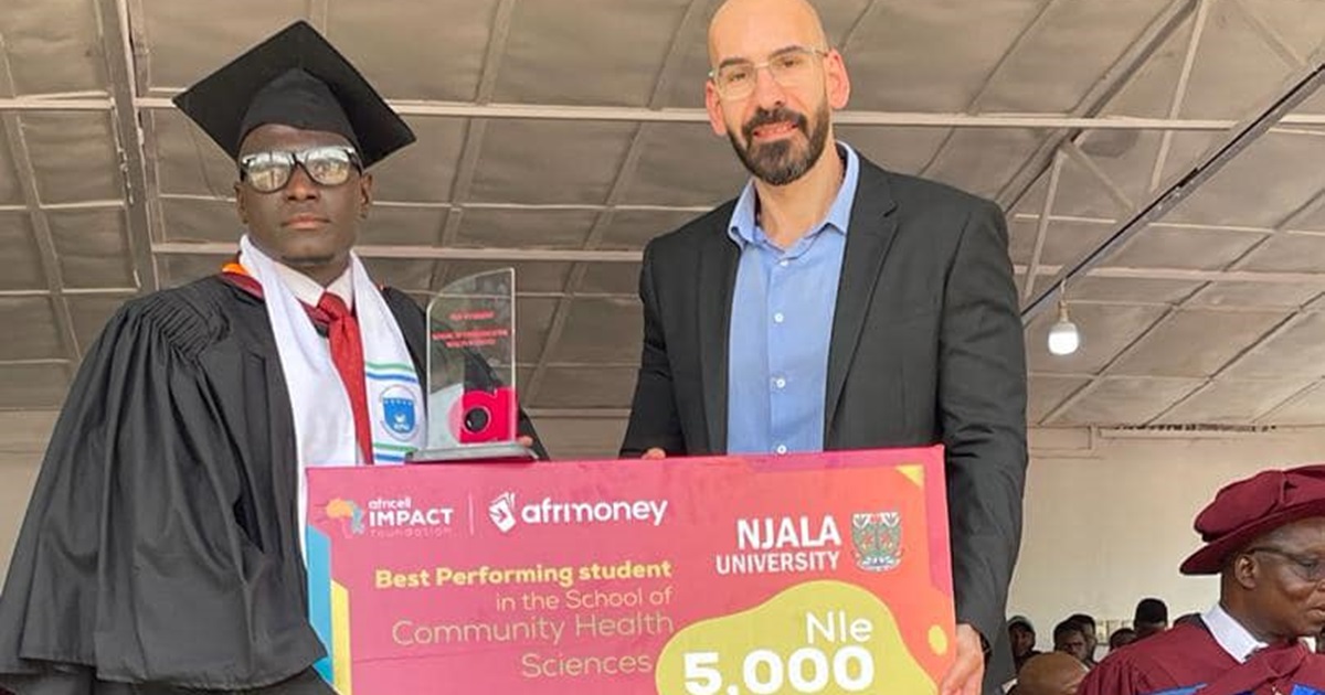Africell Awards Top Students From Njala University With Cash Prizes