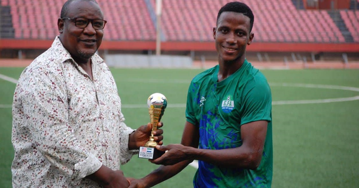 Alieu Kamara Secures First Win for Shooting Stars in U-20 Zonal Tournament
