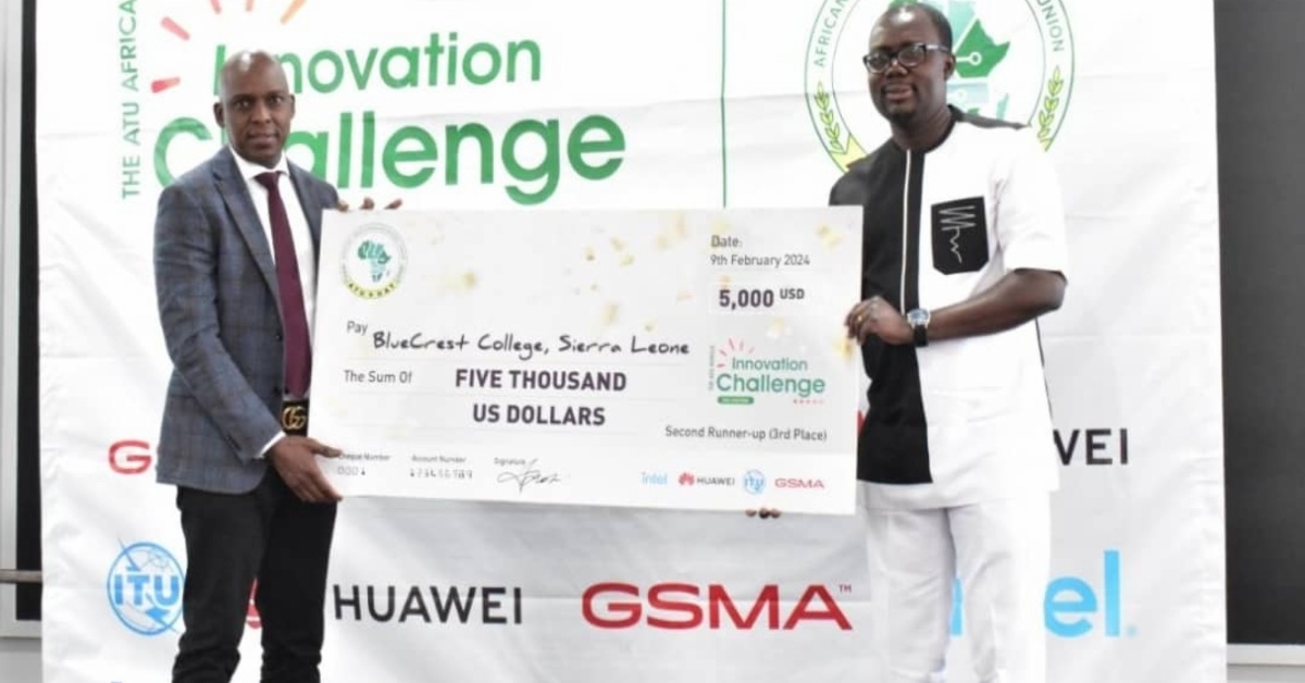 Sierra Leone’s BlueCrest College Excels in ATU Africa Innovation Challenge