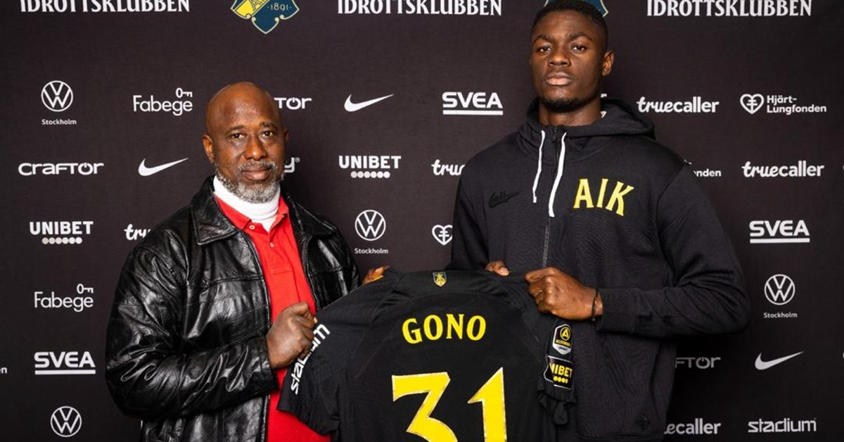 Swedish Club AIK Officially Unveils Former FC Kallon Striker, Emmanuel Gono
