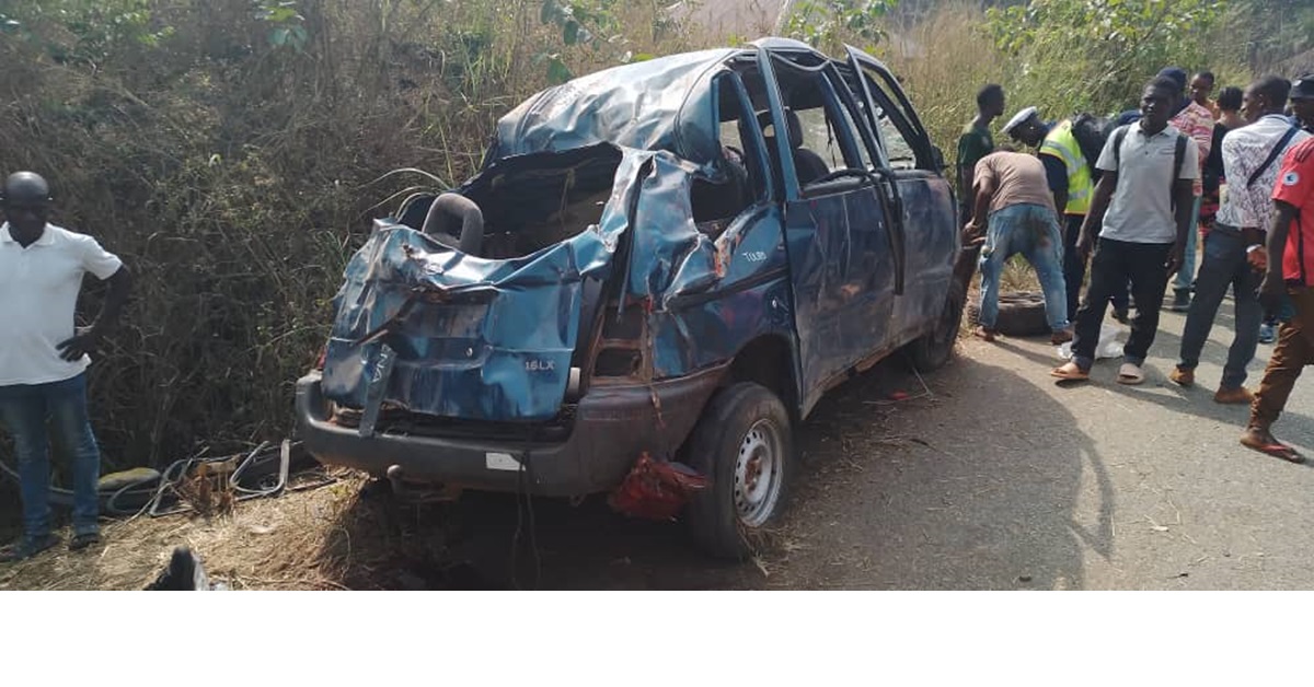 Fatal Accident at Freetown-Bo Highway, Two Confirmed Dead