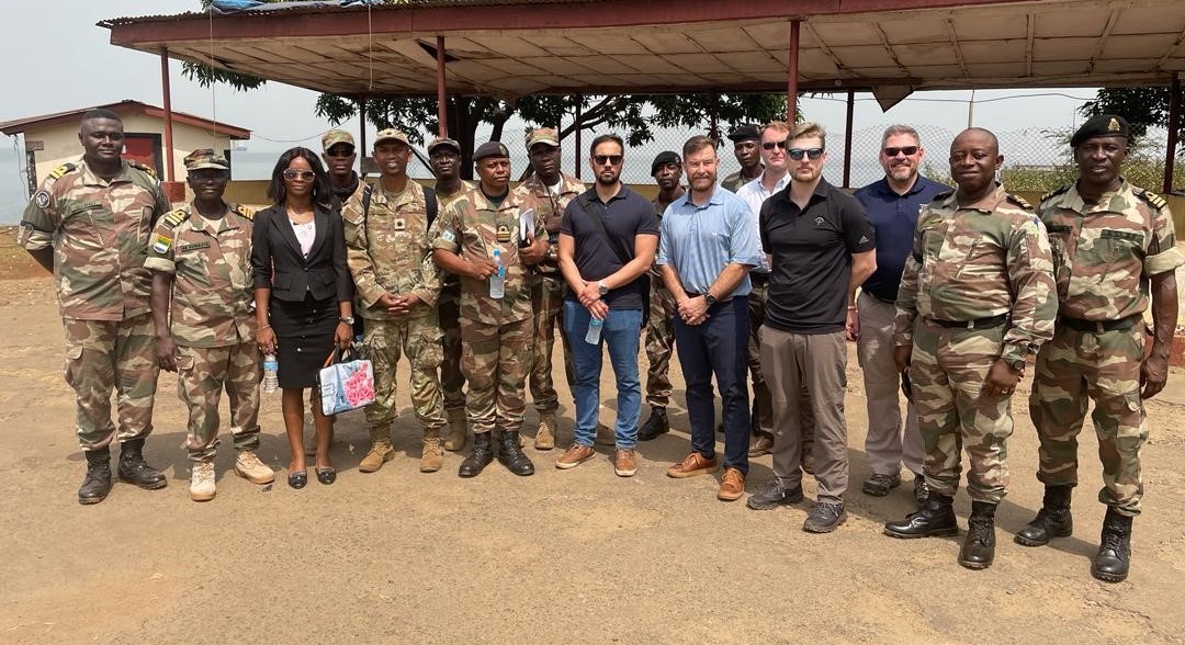 United States Africa Command And NAVAF Teams Visits Sierra Leone Navy