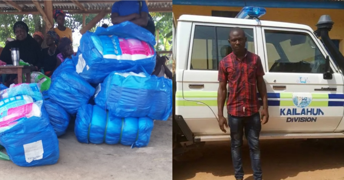 Police Arrests Truck Loaded With Mosquito Net Meant For Distribution in Kailahun