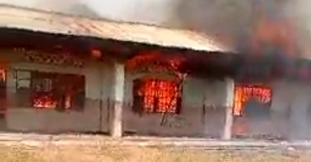 Fire Engulfs Government Secondary School Koyeima Bo District