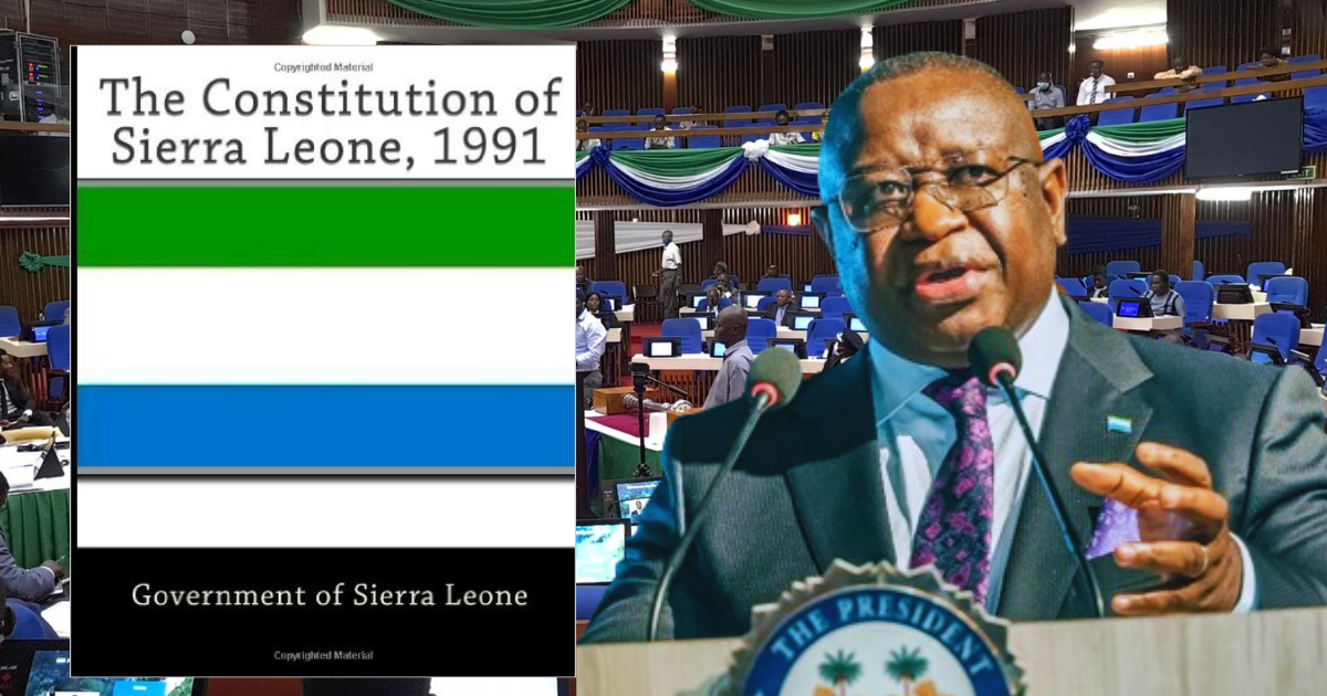 President Bio Addresses Constitutional Review Process in Sierra Leone
