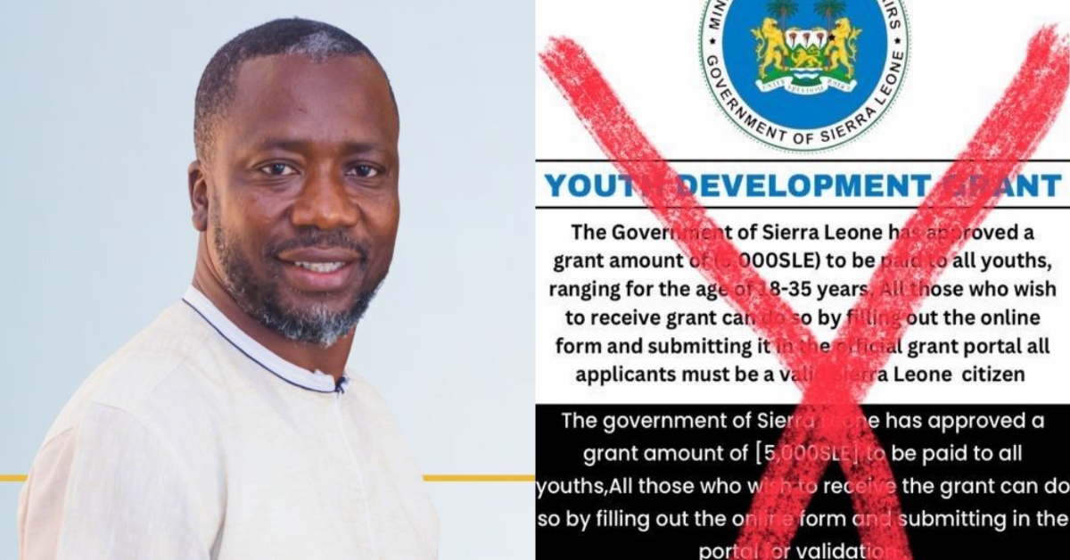 Ministry of Youth Affairs Warns Against False Youth Development Grant circulating on social media