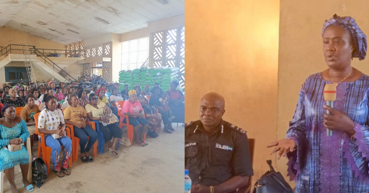 President of Police Wives Association Holds Fruitful Meeting With Bo Police Wives