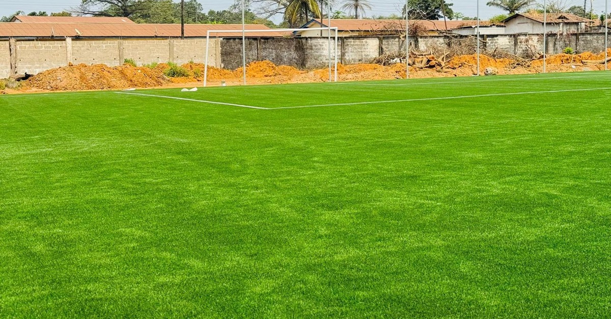 SLFA Academy Goes Green as Artificial Turf Ready For Football Use