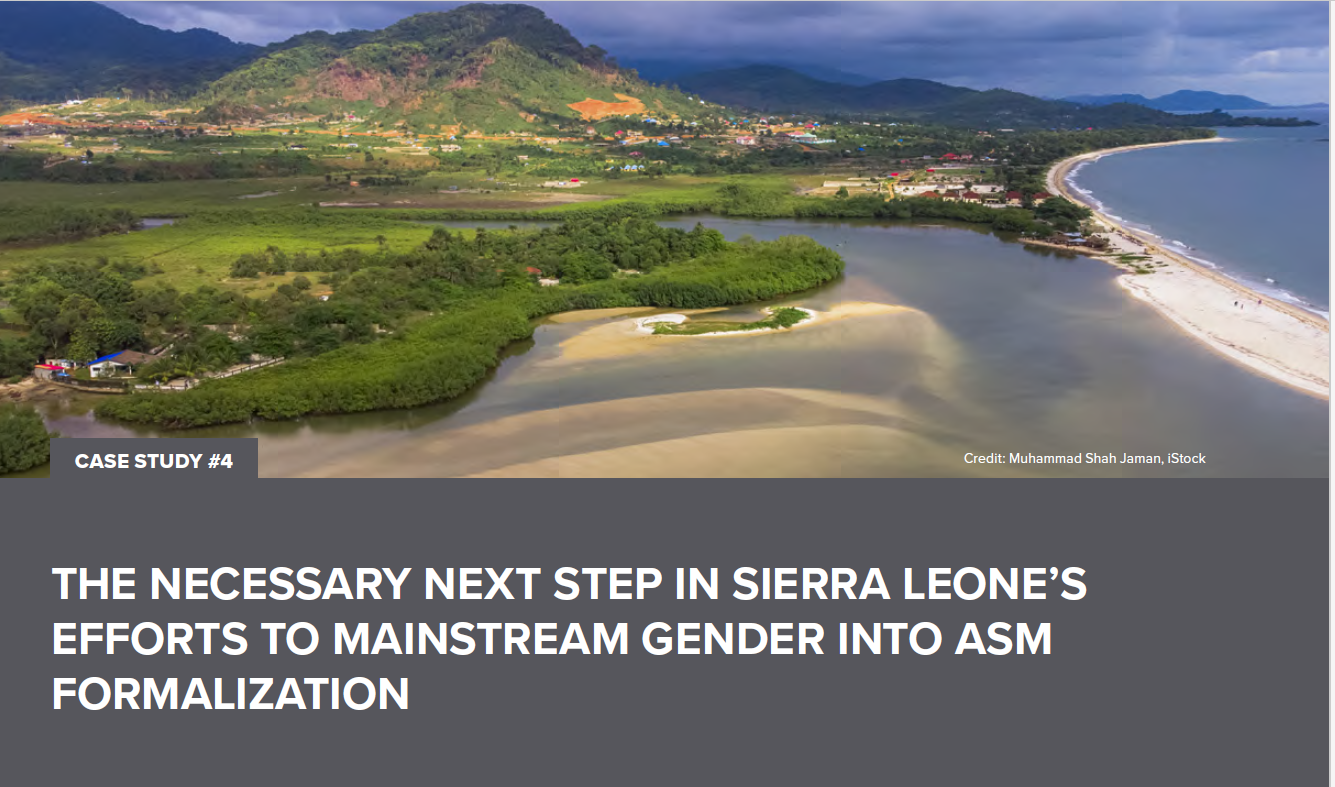 Sierra Leone: World Bank Urges Action For Gender Equality in Artisanal And Small-Scale Mining