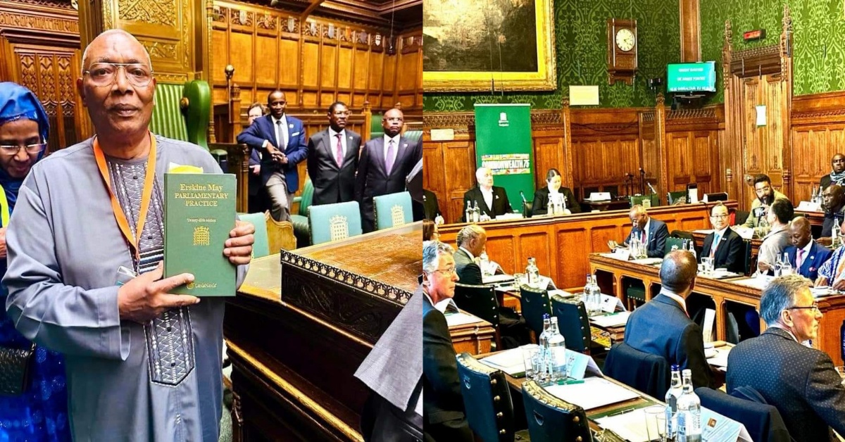 Speaker Abass Bundu Addresses British House of Commons During Commonwealth’s 75th Anniversary