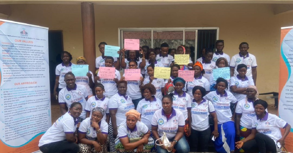 AdvocAid Symposium Celebrates Women in Sierra Leone, Pushes for Gender-Sensitive Justice System